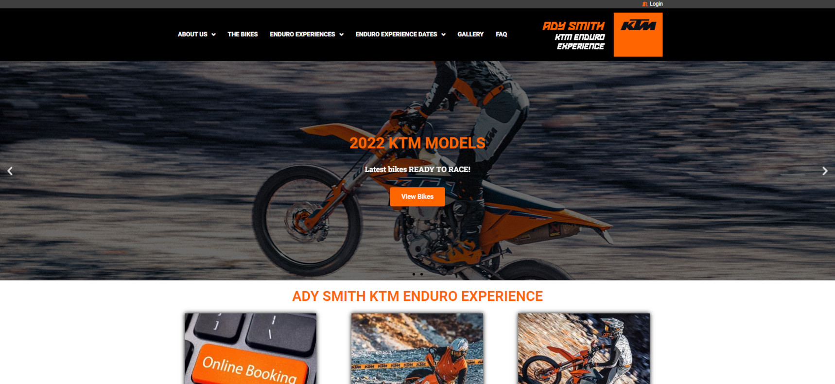 Ady Smtih Enduro Experience