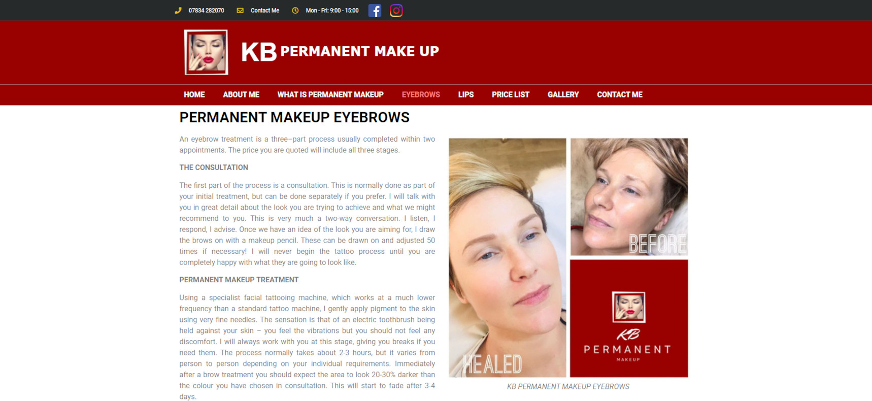 KB Permanent Makeup Eyebrows