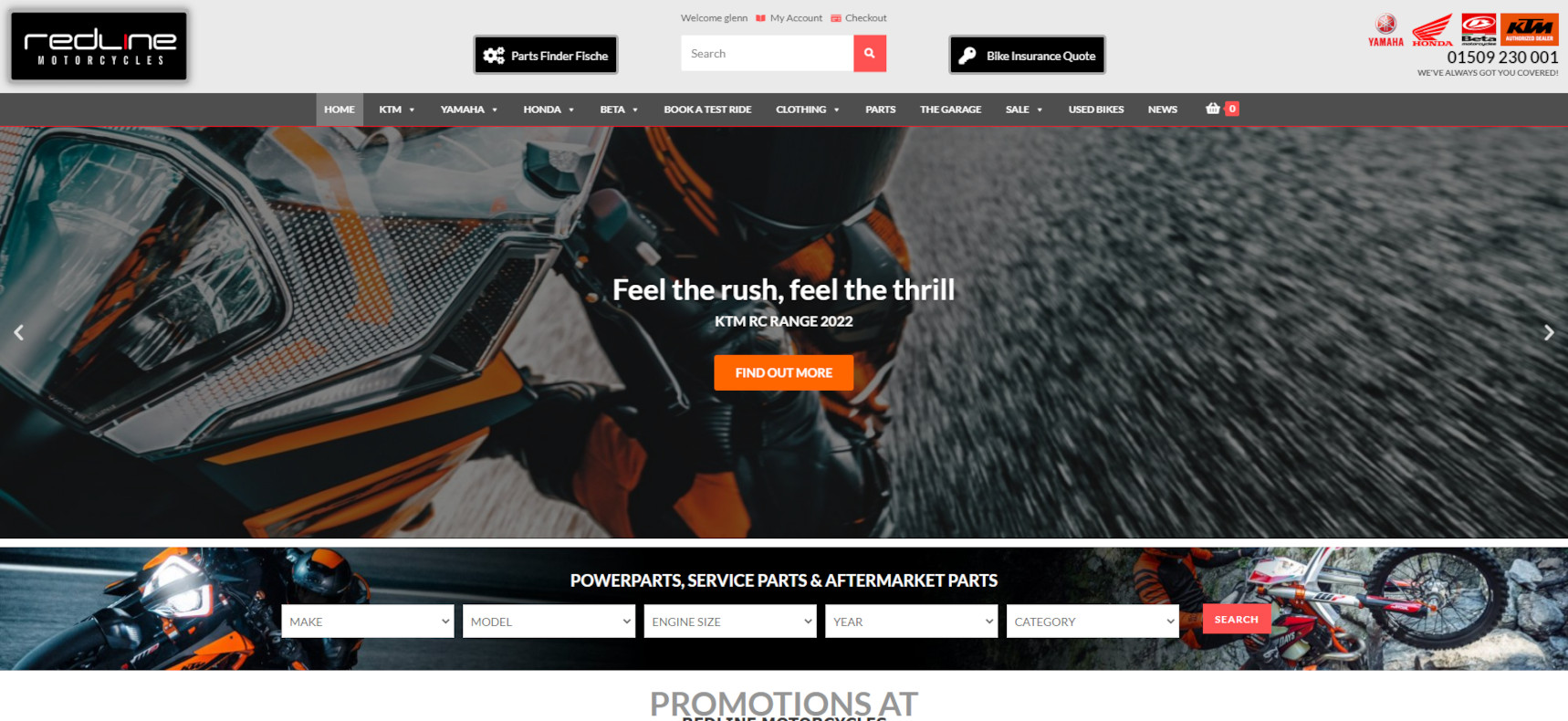 REDLINE MOTORCYCLES